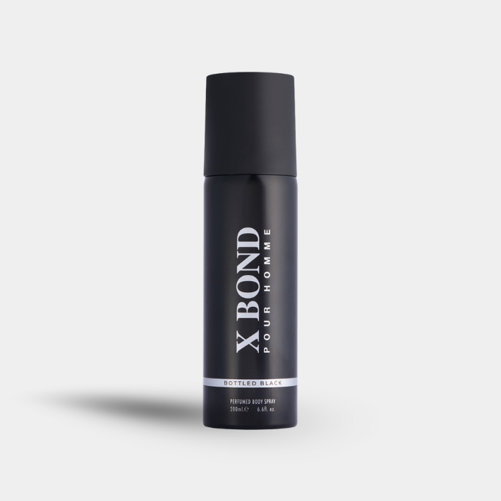 'X-Bond Pour Homme' - Bottled Black Deo - House of Perfume India
