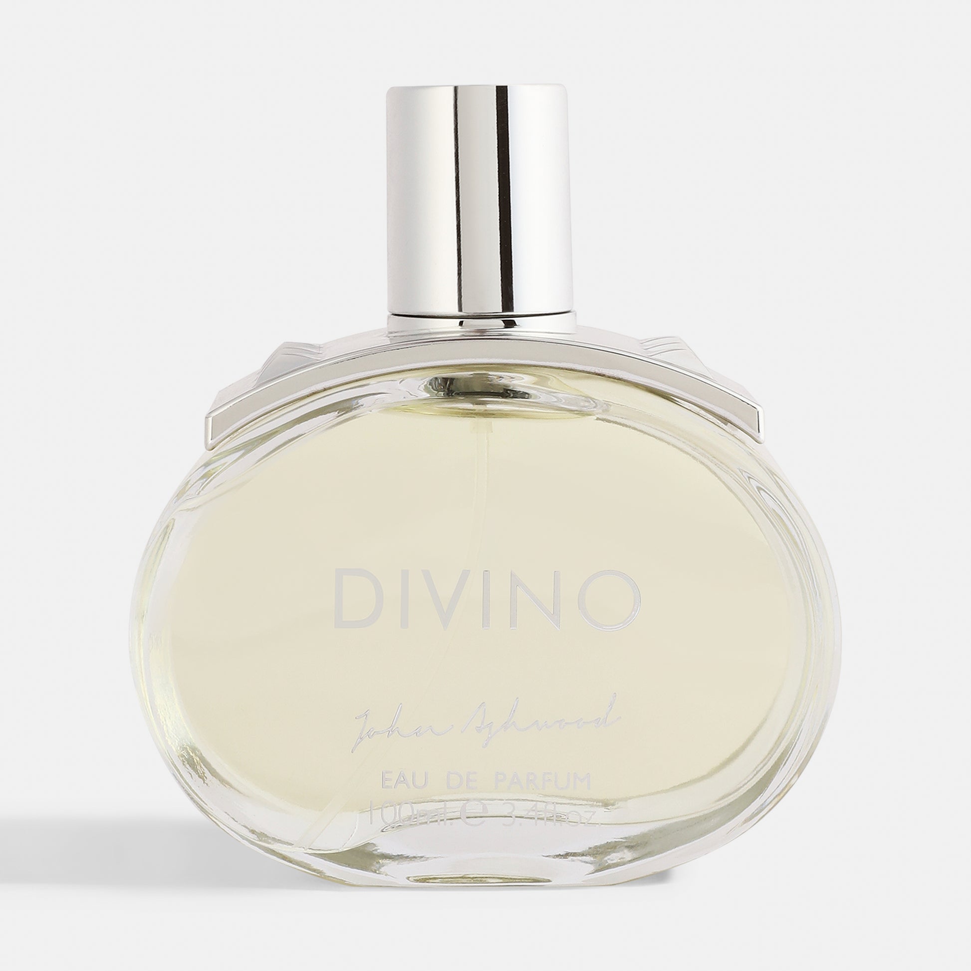 Perfume bottle labeled 'DIVINO' on a white background
