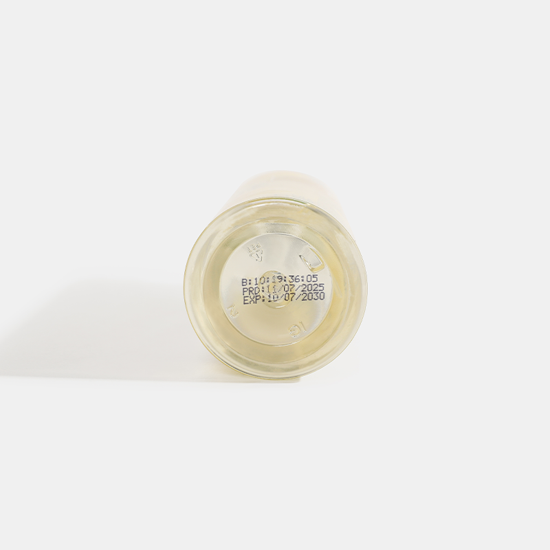 Exotic Small round container with a label on a white background. House Of perfumes India