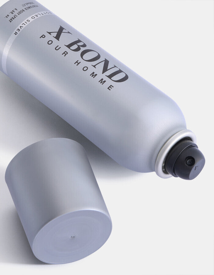 X-Bond bottled Silver body spray - House of Perfumes India